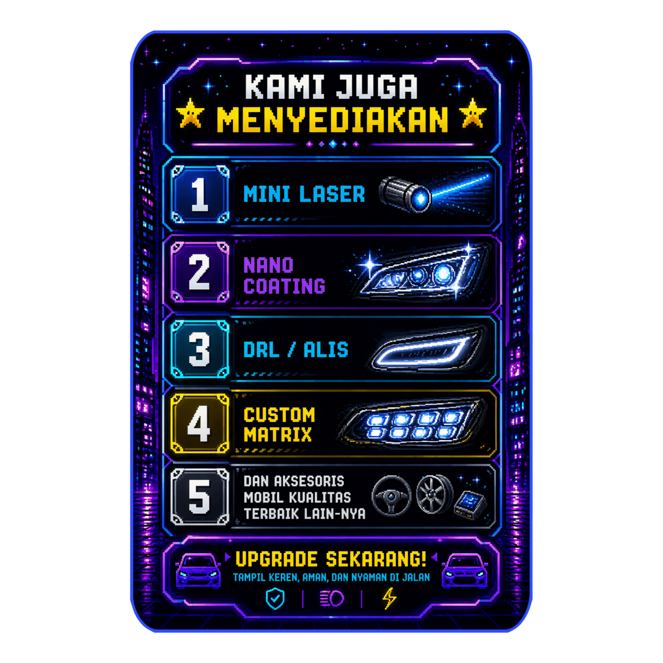 Kami adalah toko variasi mobil terlengkap di Kota Bogor
